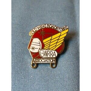 GWRRA Gold Wing Road Riders Association Honda Lapel Hat Screw Type Pin